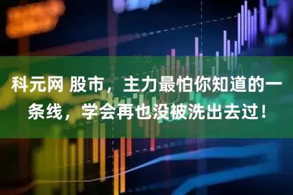 科元网 股市，主力最怕你知道的一条线，学会再也没被洗出去过！